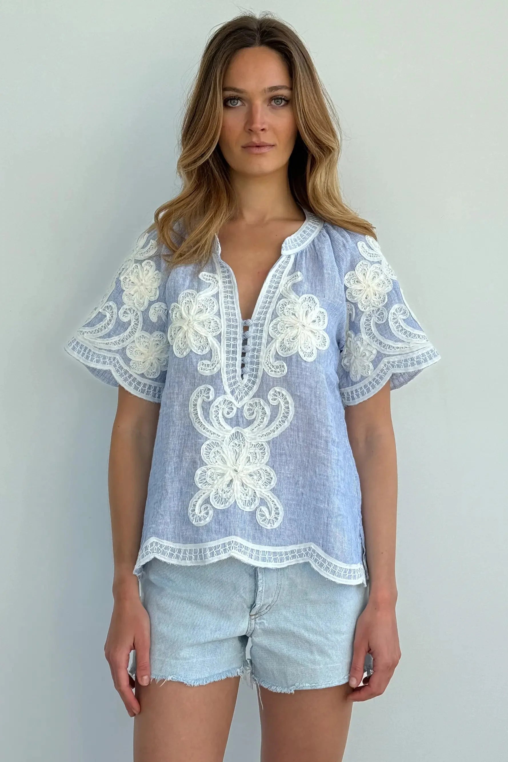 Azalea Top Blue
