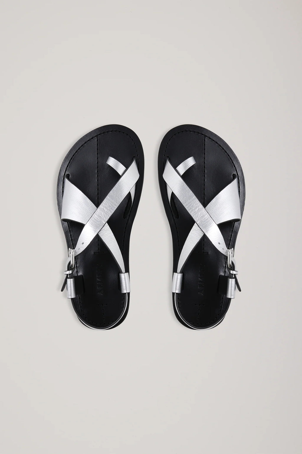 The Ora Sandal - Vintage Silver