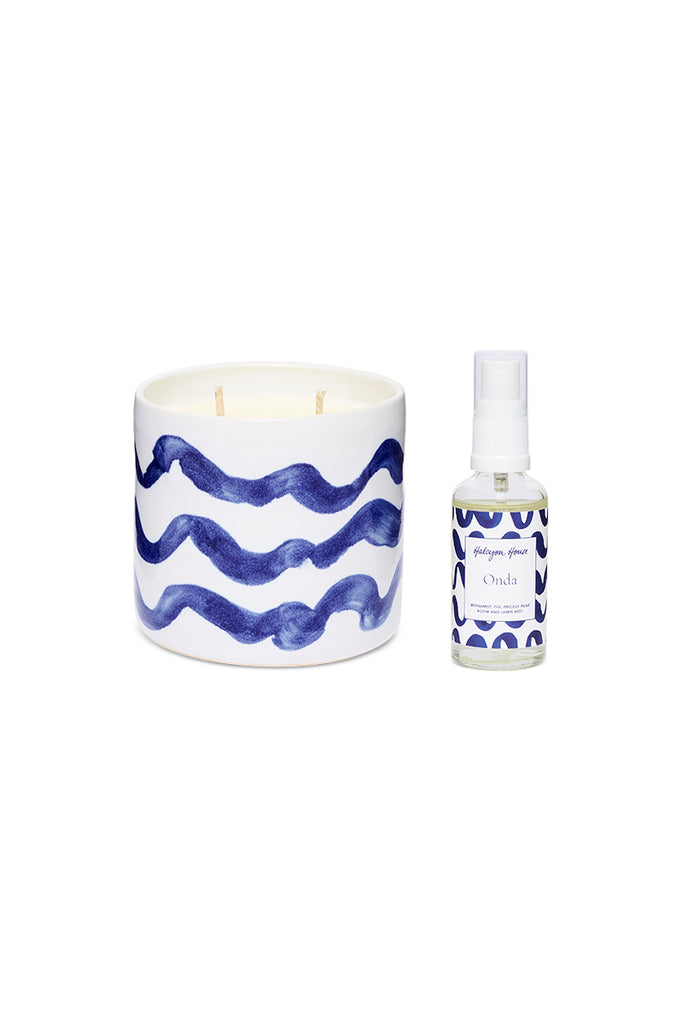 Halcyon House Onda Scented Candle