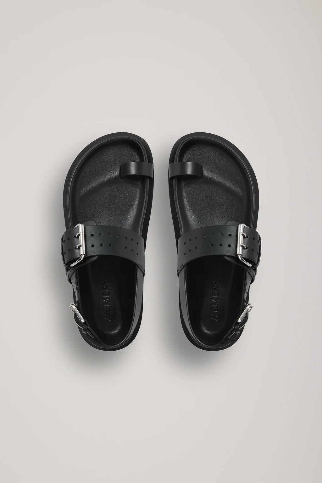 The Hattie Sandal - Black