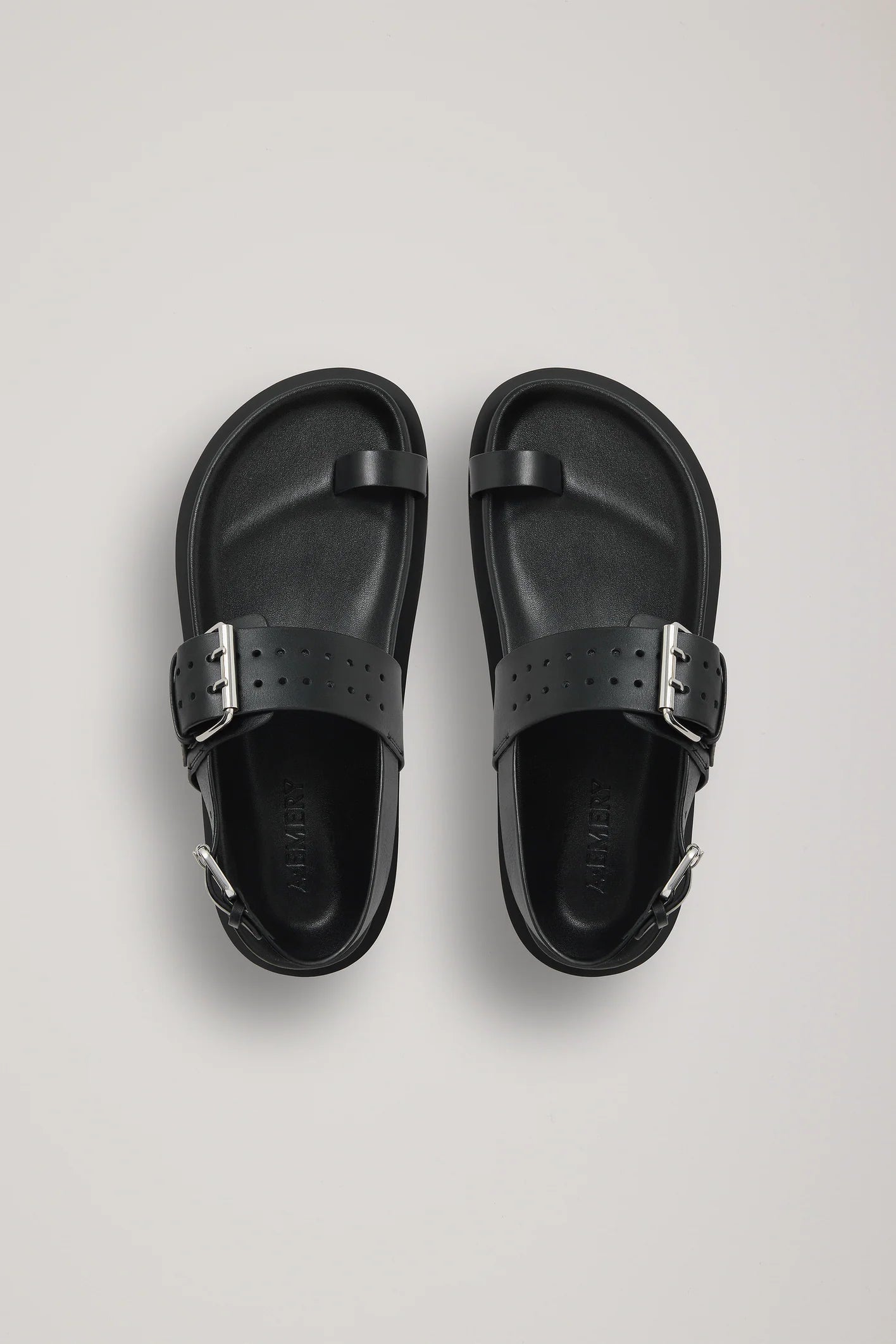 The Hattie Sandal - Black