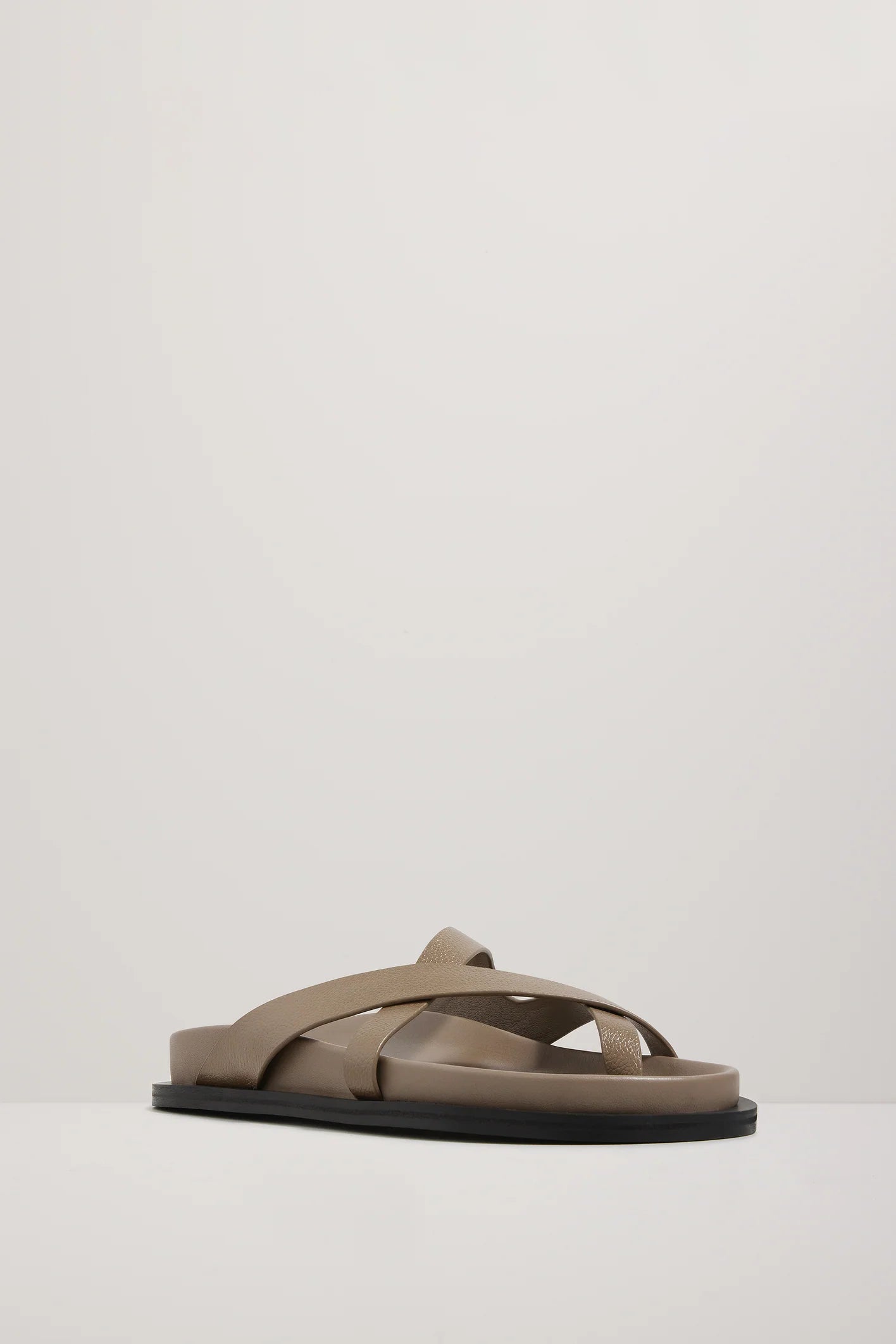 The Claude Sandal - Caribou Pebble