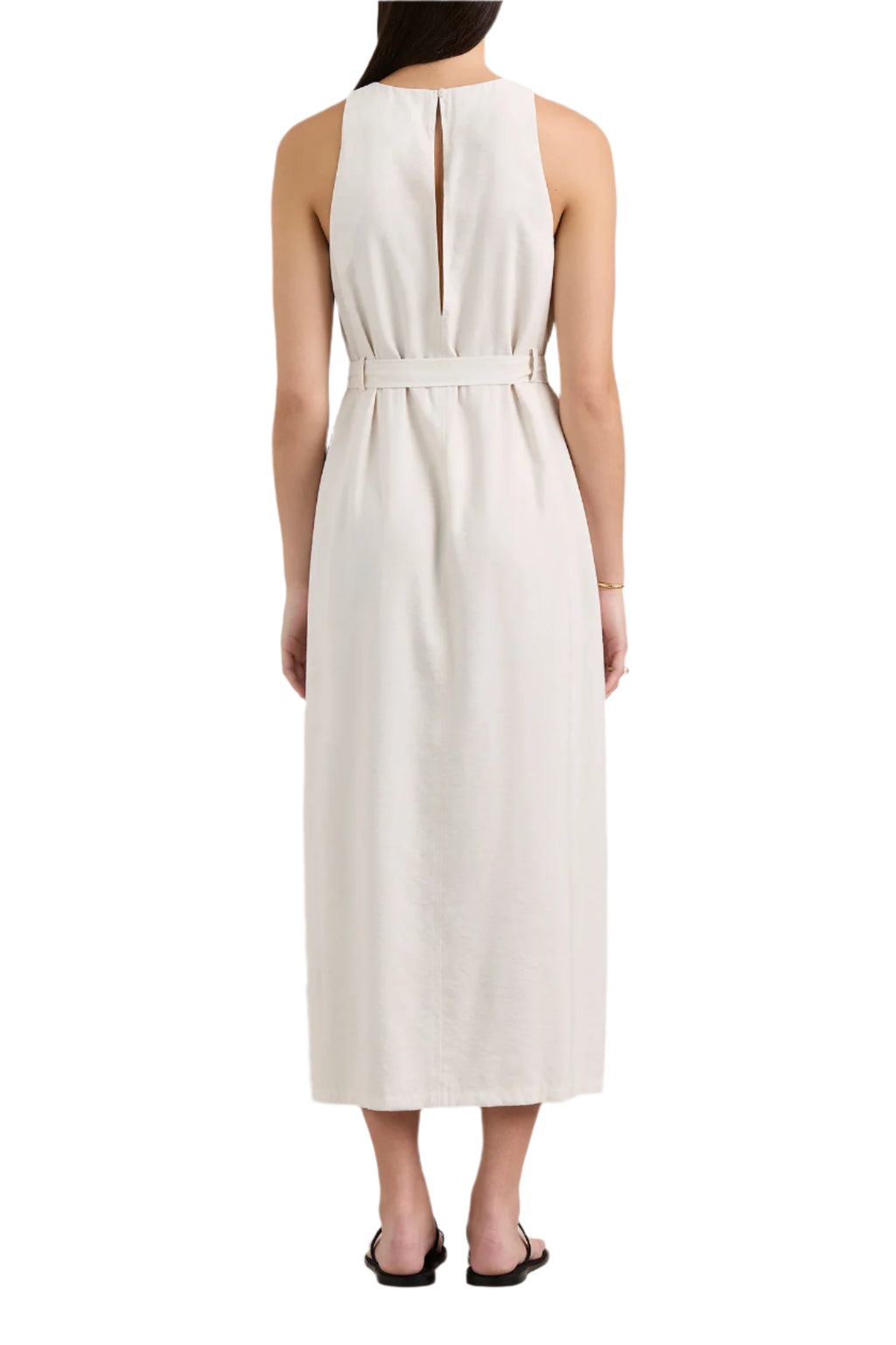 A.Emery The Uli Dress - Oyster | Halcyon Atelier