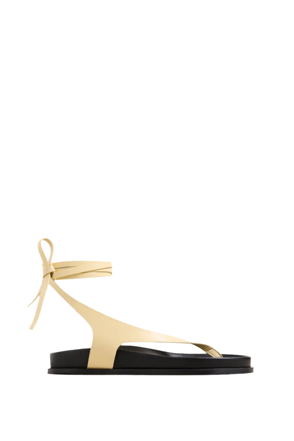 The Shel Sandal - Black