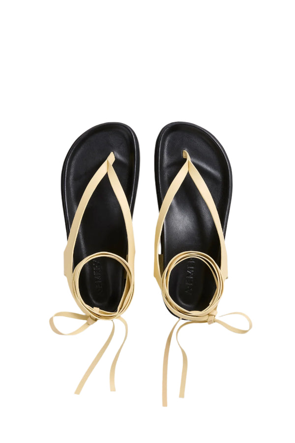 The Shel Sandal - Black