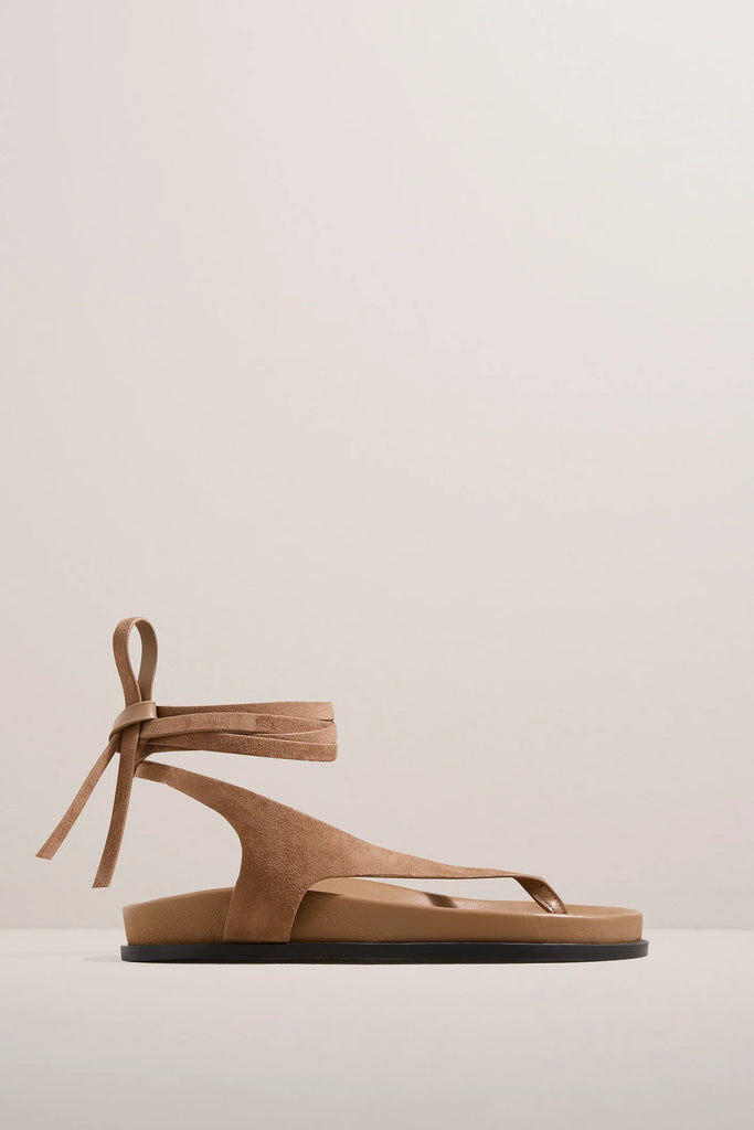 A.Emery The Shel Sandal - Buttermilk | Halcyon Atelier