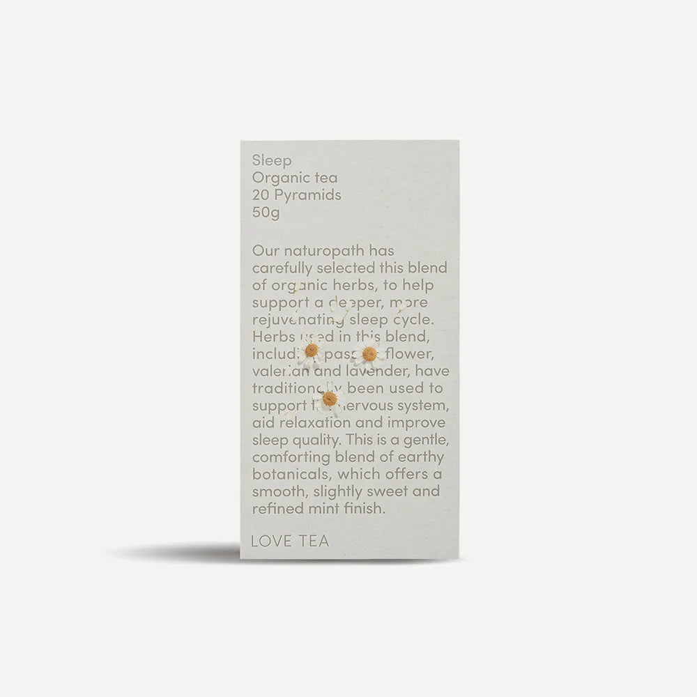 Love tea sleep 20 Pyramid bags