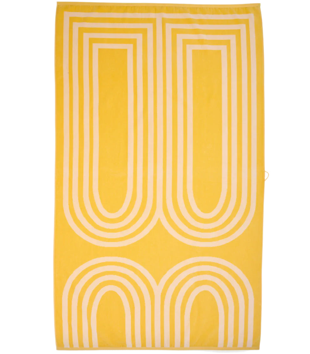 THE THINKING CLUB Beach Towel - Arc Towel Sun | Halcyon Atelier