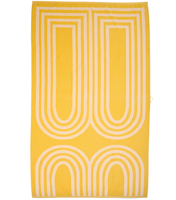 THE THINKING CLUB Beach Towel - Arc Towel Sun | Halcyon Atelier