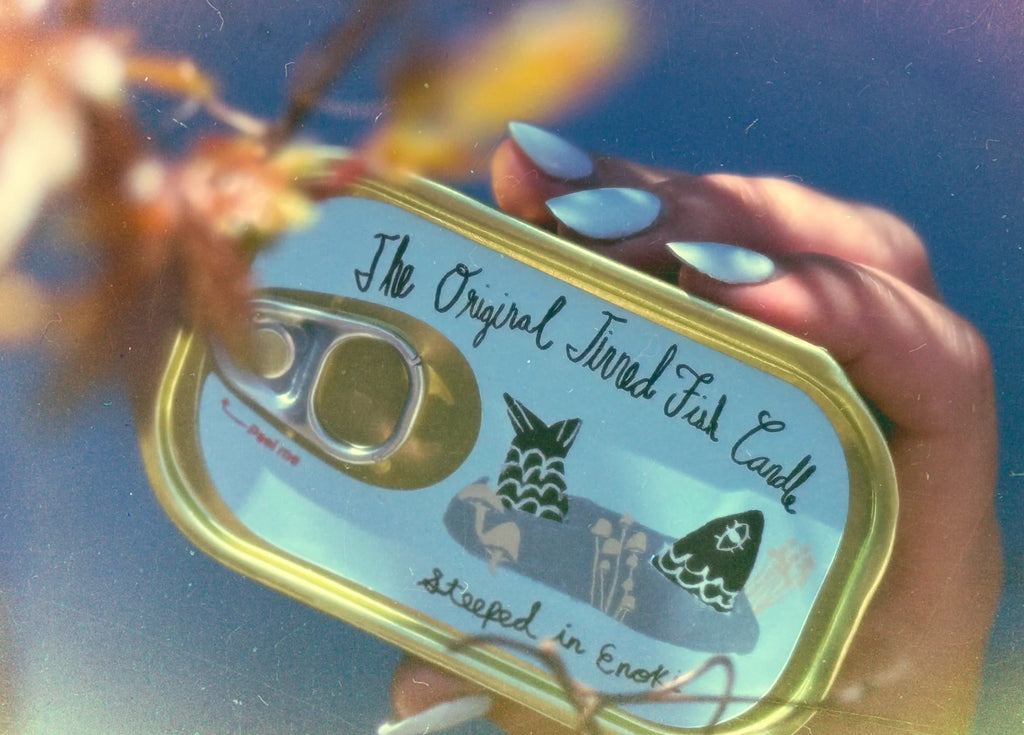 The Original Tinned Fish Candle Enoki Forest