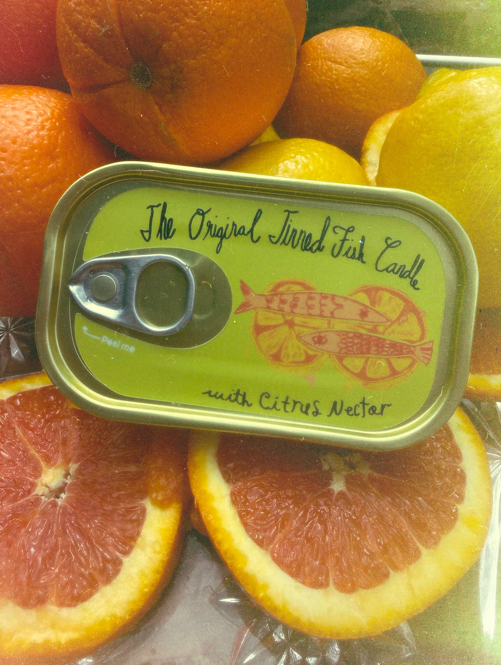 The Original Tinned Fish Candle Citrus Nectar