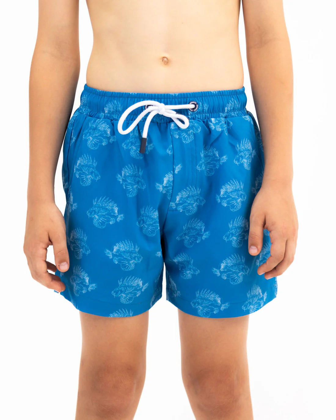 SHARKIES Boys Lion Fish Swim Shorts | Halcyon Atelier