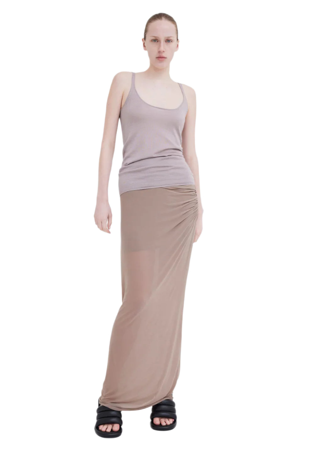 Jac + Jack Elia Tank Mushroom | Halcyon Atelier