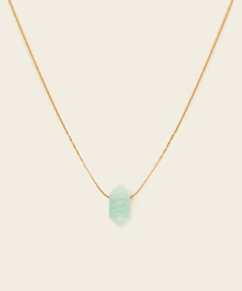 The Hope Necklace with Amazonite