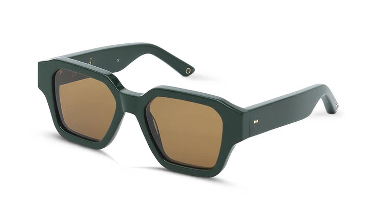 THIRTEEN 5M Dark Green w Light Brown Lens