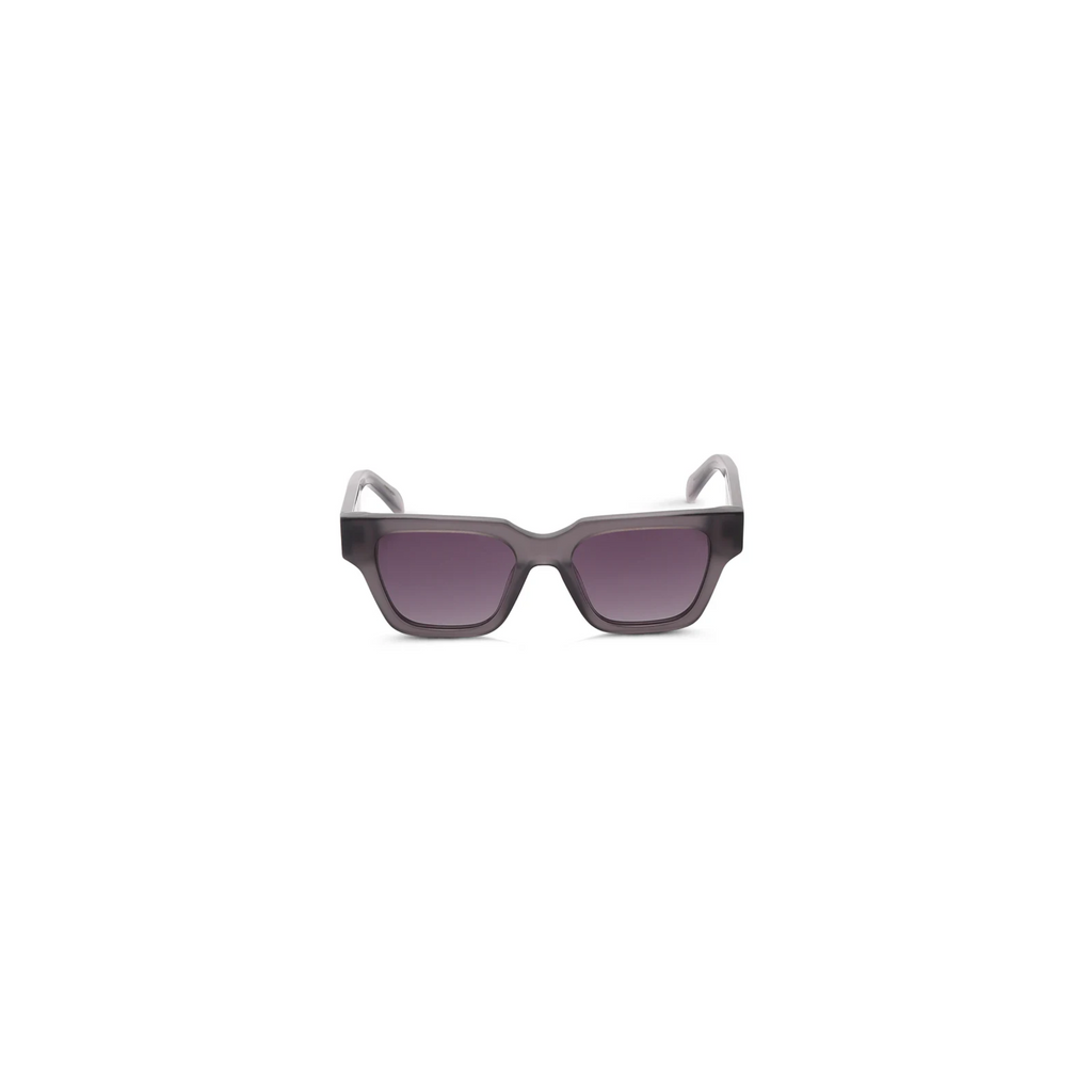 THIRTY FIVE Sunglasses Platinum w Grey/Purple Lenses