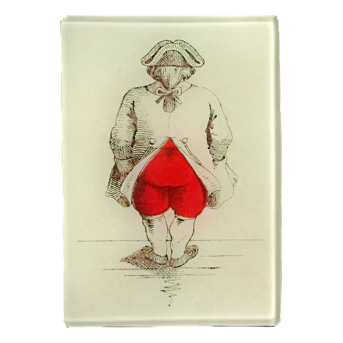 Ass of Hearts 3.5 x 5" Tiny Rect. Tray