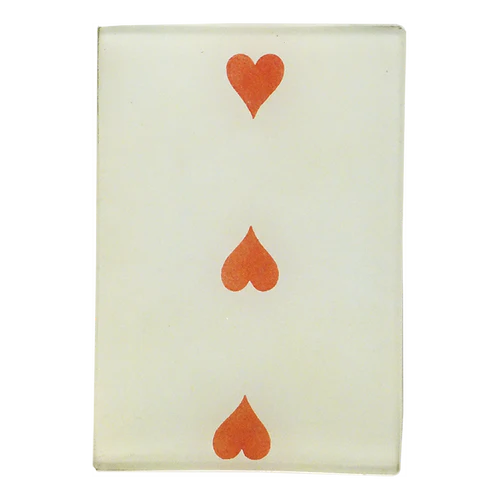 3 of Hearts 3.5 x 5" Tiny Rect. Tray