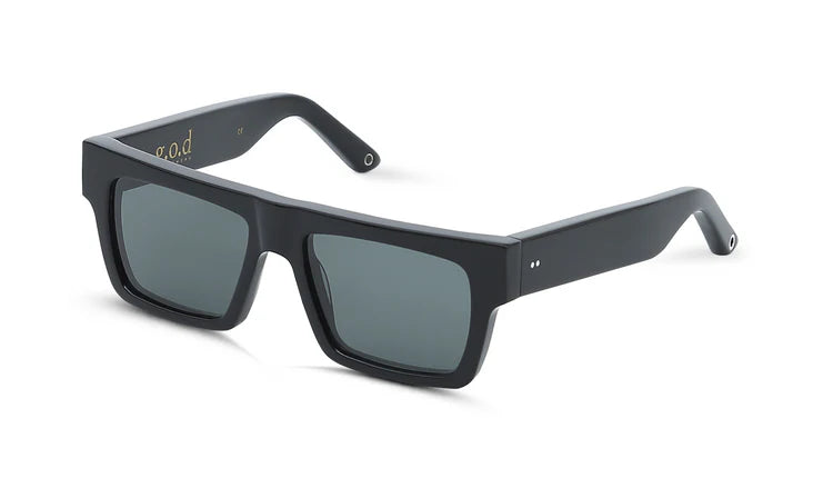 G.O.D. TWENTY ONE II Black w Grey Lens | Halcyon Atelier