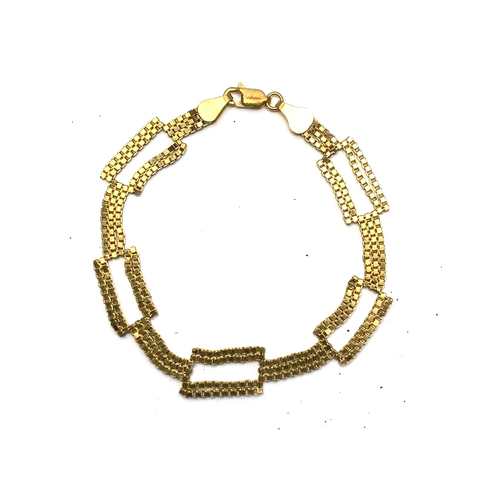 MARTINE VIERGEVER Tempus Bracelet Gold Plated Silver | Halcyon Atelier