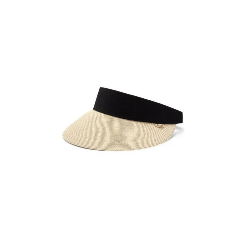 Evy Visor Natural/ Black