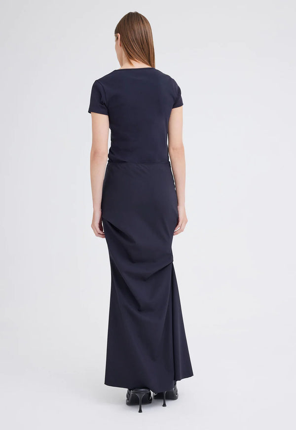 Jac + Jack Vector Skirt Darkest Navy| Halcyon Atelier