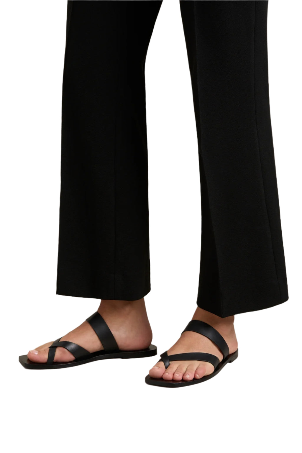 Womens Black Sandal Shoes The Carter Sandal - A Emery Halcyon Atelier Online