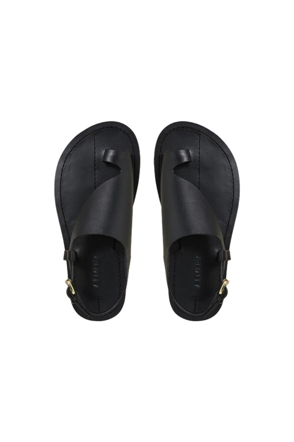 A.Emery The Milne Sandal - Black | Halcyon Atelier