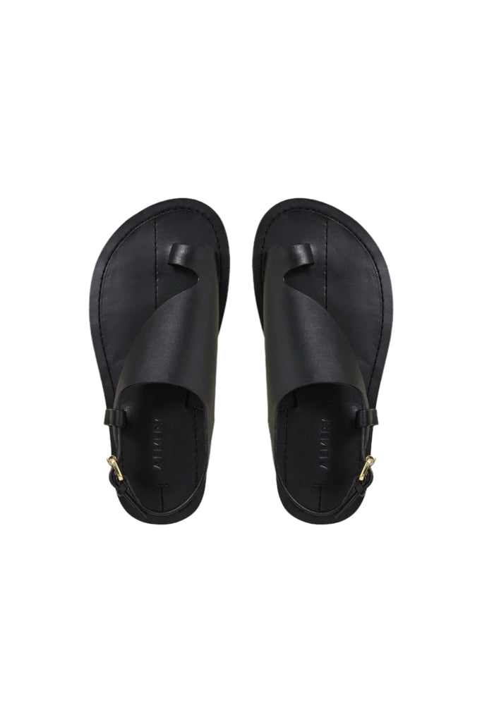 A.Emery The Milne Sandal - Black | Halcyon Atelier Online