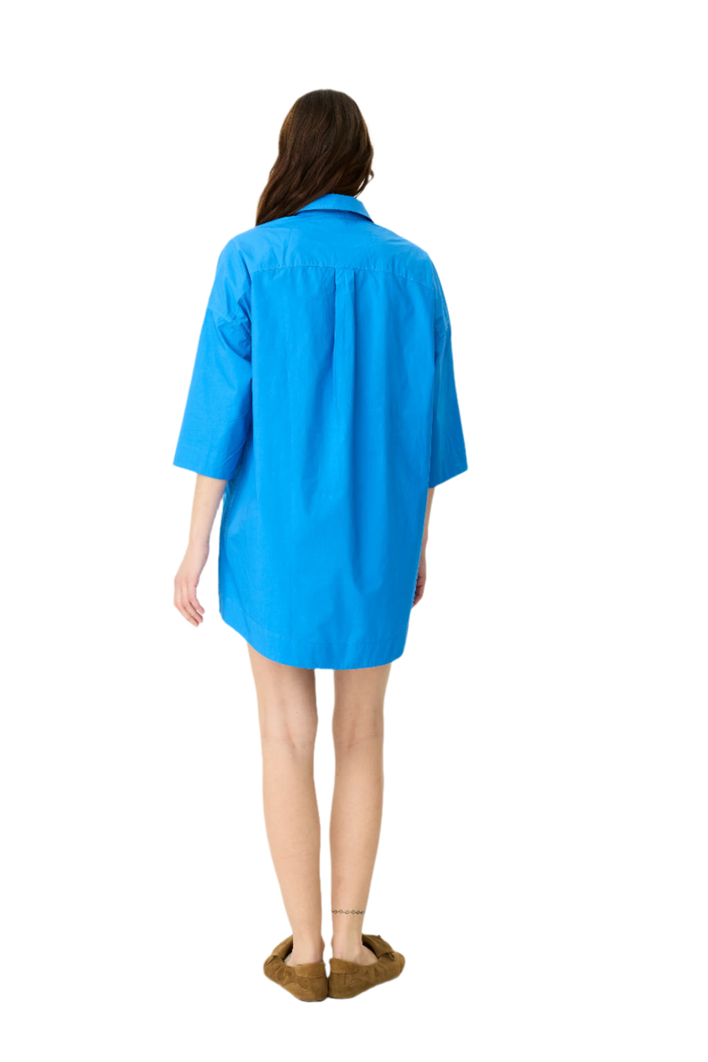 LMND The Billie Dress Midi Ink Blue | Halcyon Atelier