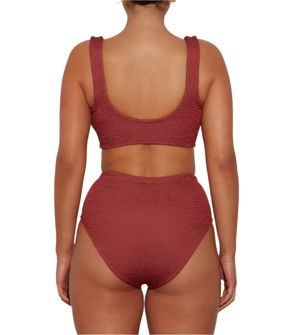 Womens_Red_Hunza_G_Two_Piece_Bikini_for_Resort_or_Beachwear