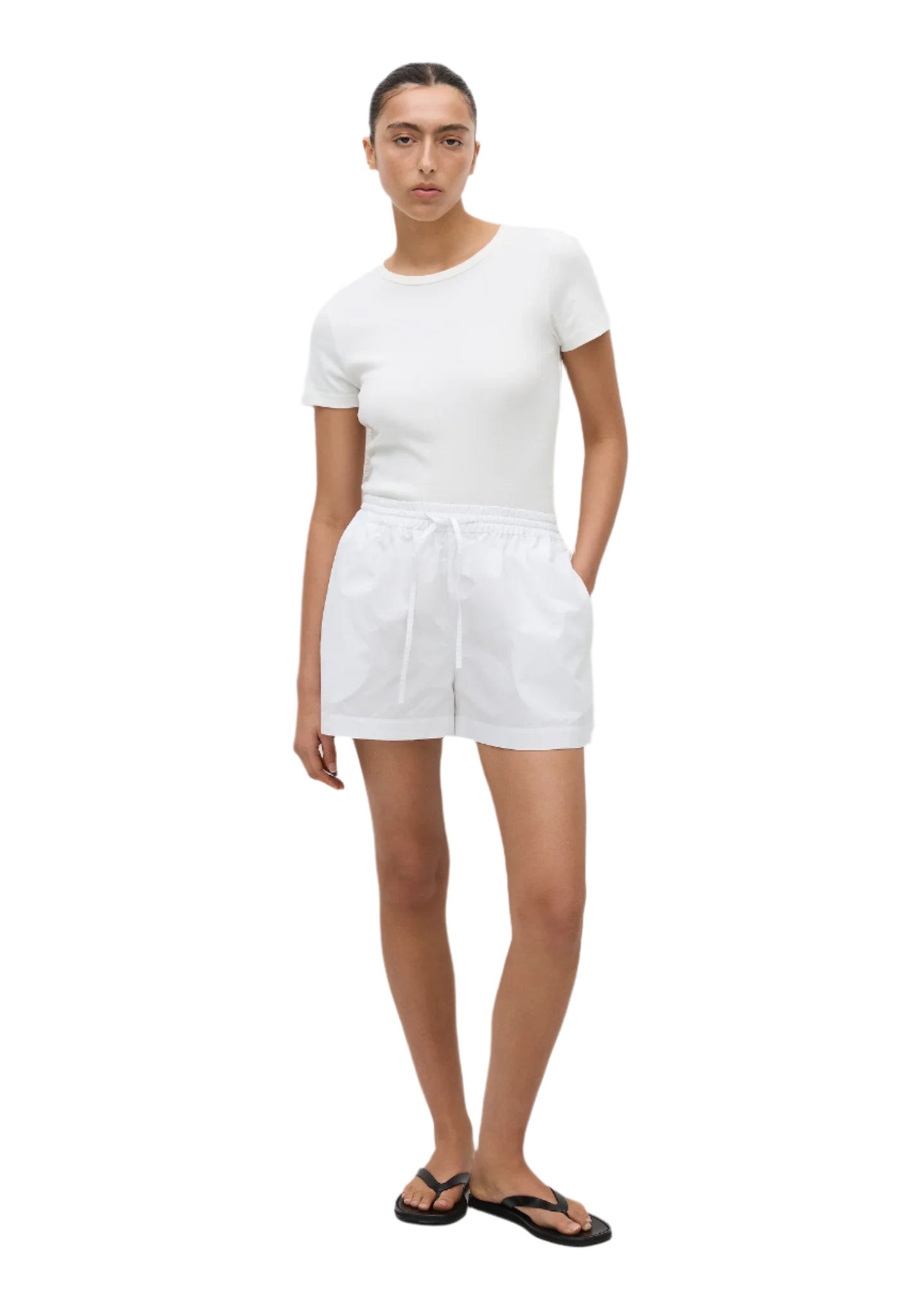 Matteau Relaxed Short White | Halcyon Atelier