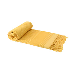 Yellow Helen Kaminski Turkish Beach Towel