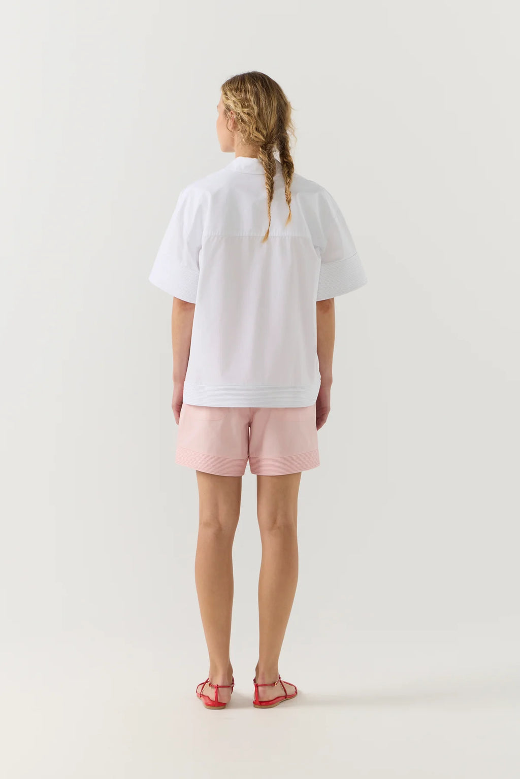 Zoya Shirt White Poplin