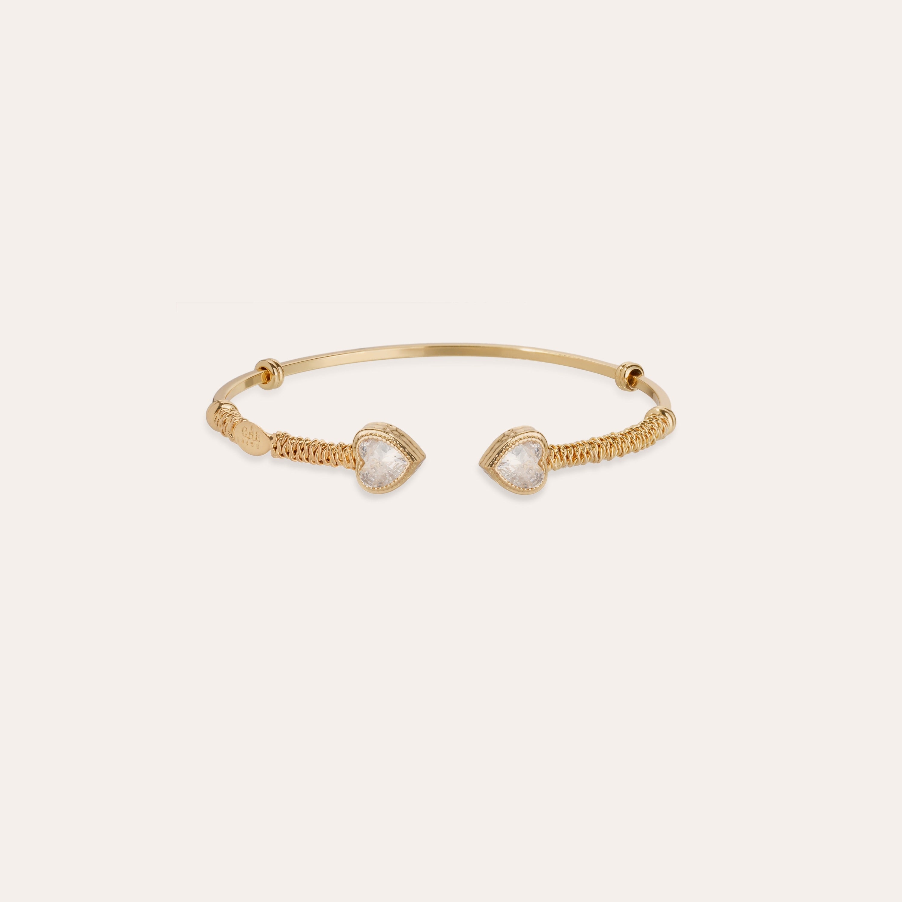 Duality Amore Bracelet - Gold & Gem