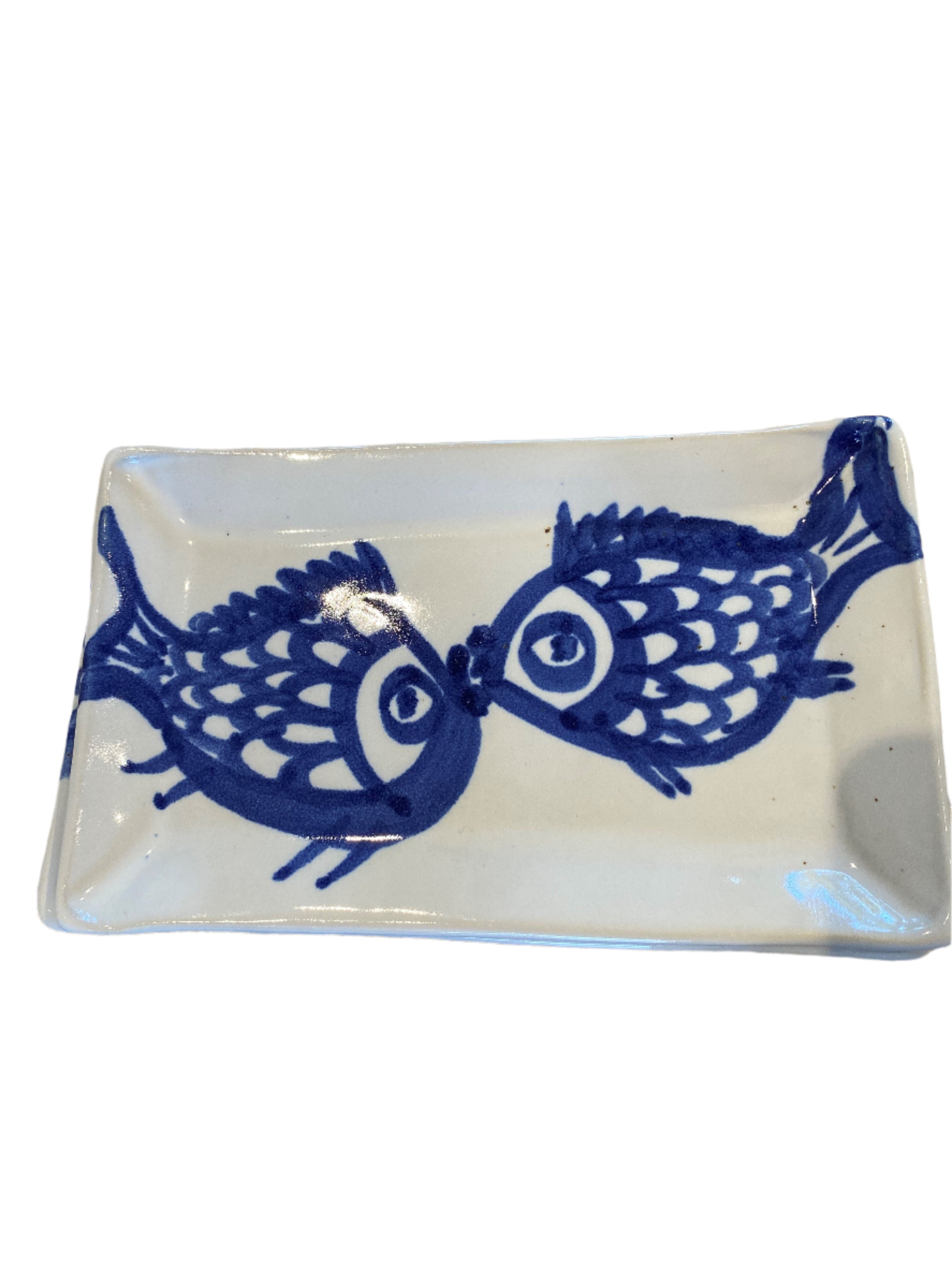 Rectangle Tapas Dish - Kissing Fish Dish