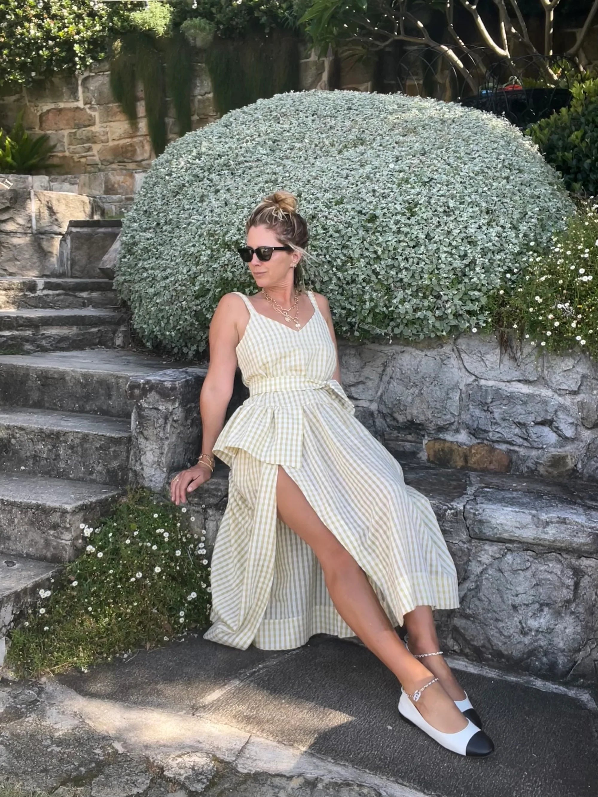 Bobo Dress - Halcyon House Marigold Gingham