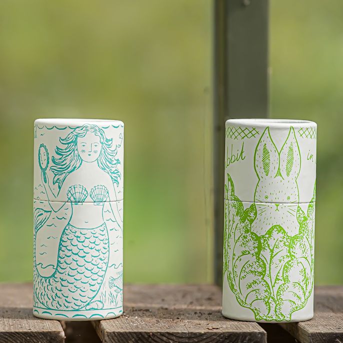 Mermaid Matches Cylinder Large