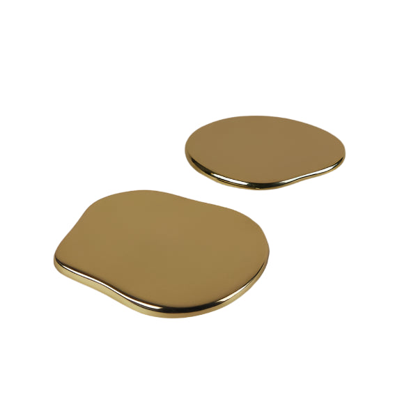 Corey Ashford Cocktail Coasters Brass | Halcyon Atelier