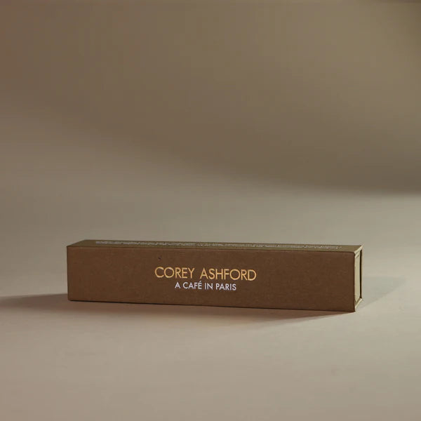 Corey Ashford Incense A Cafe in Paris | Halcyon Atelier