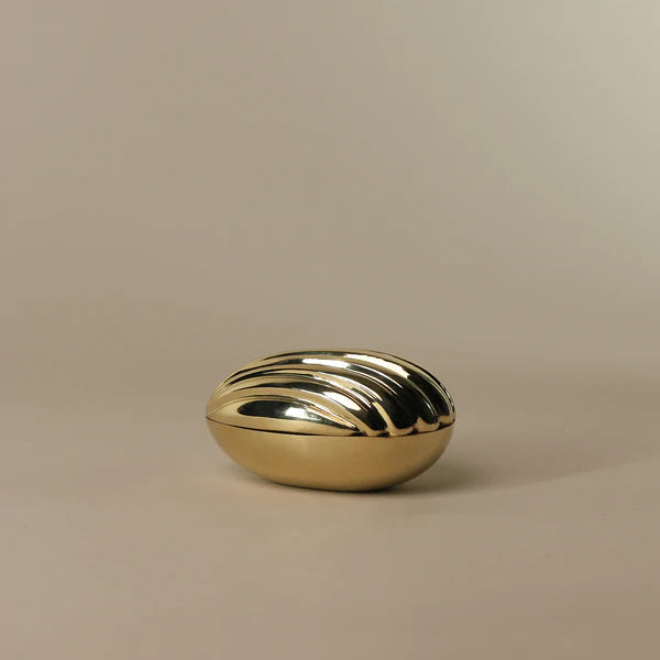 Corey Ashford Madeleine Box Brass | Halcyon Atelier