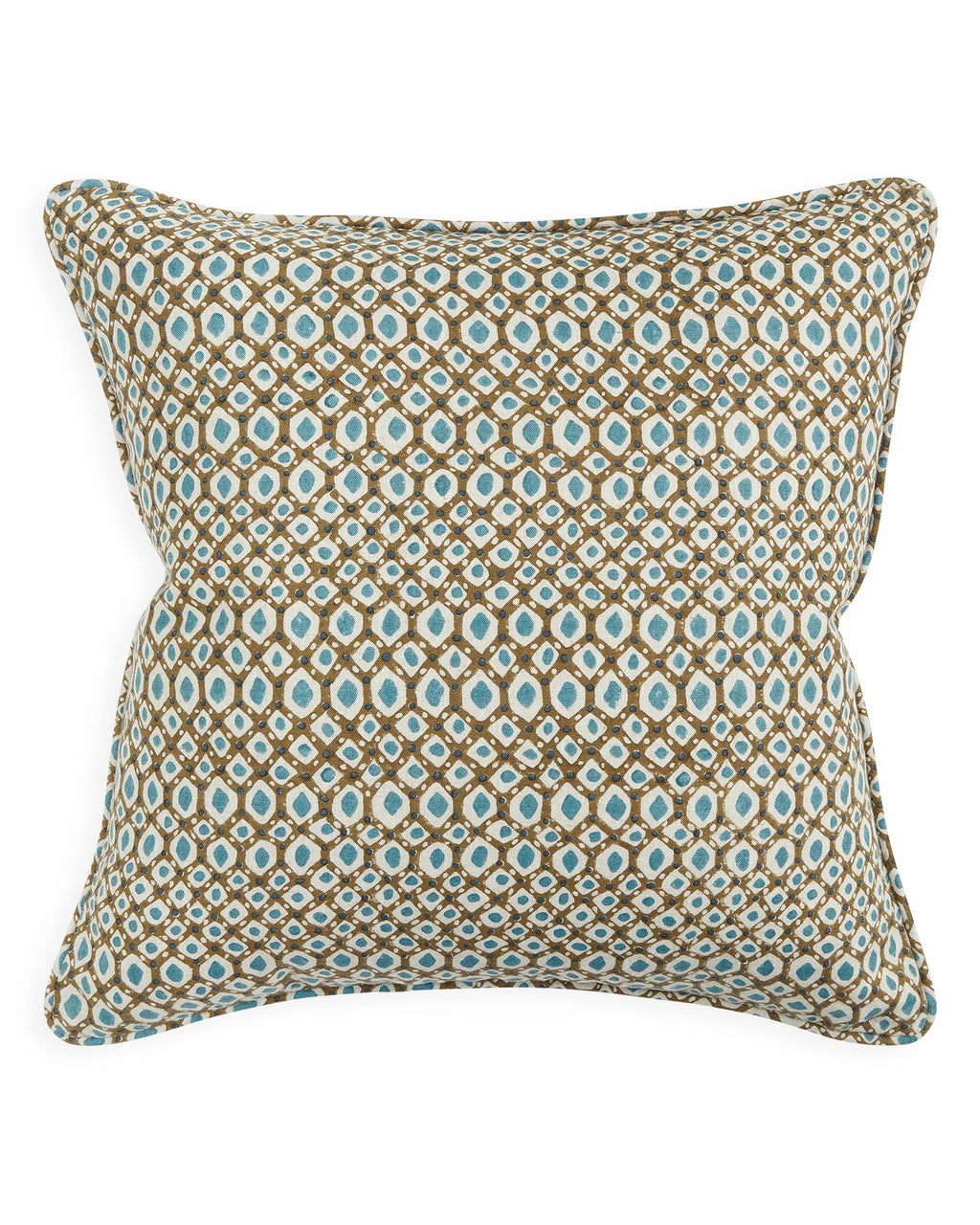 Zhao Tobacco Linen Cushion incl. inner 50x50cm