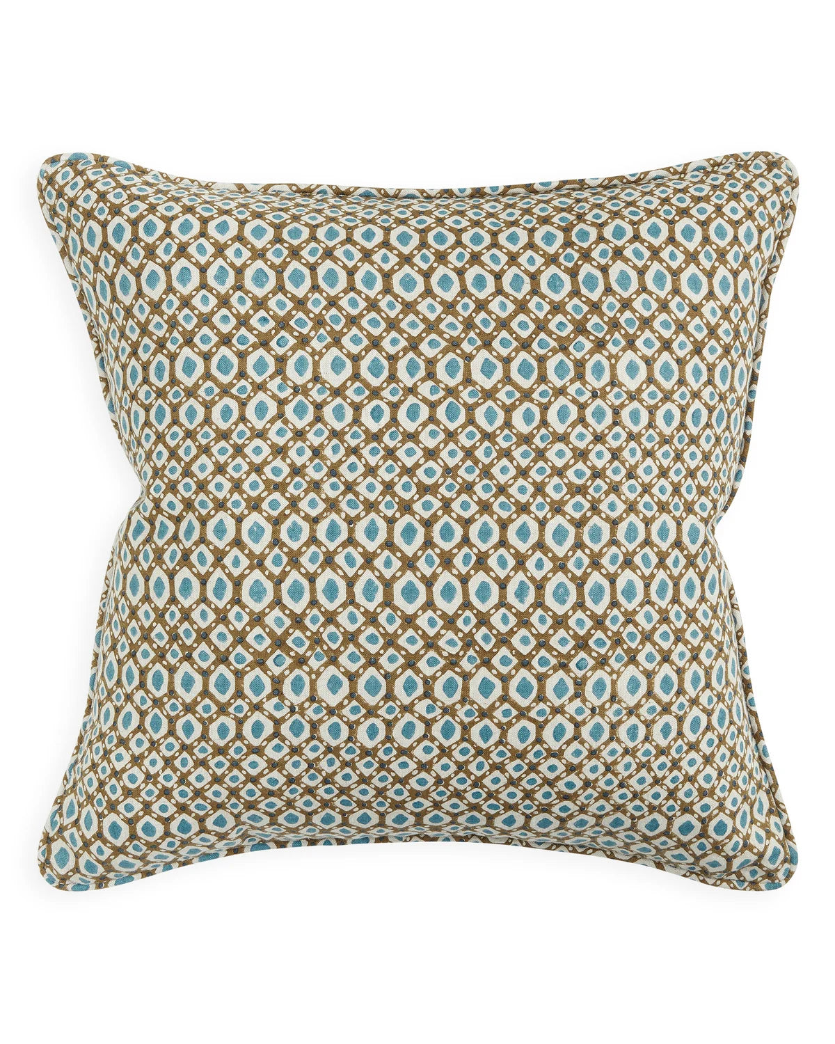 Zhao Tobacco Linen Cushion incl. inner 50x50cm