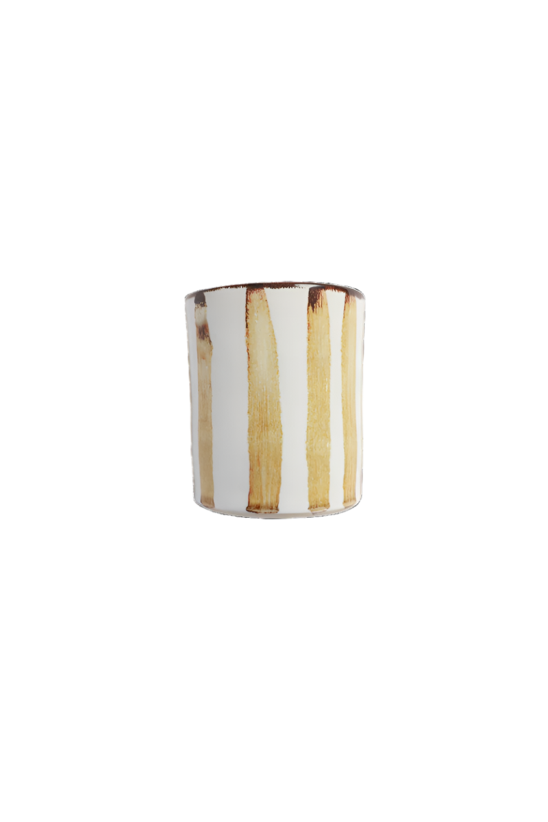 Toothbrush Holder - Brown Stripe