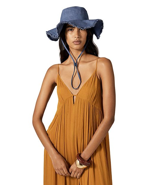 Emerie Denim Bucket Hat Light Denim