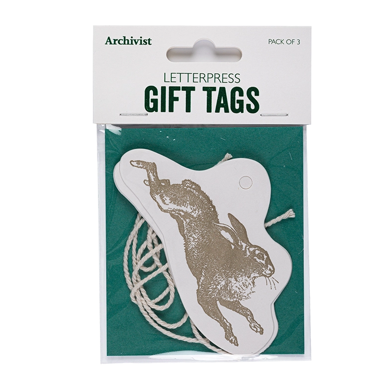 Hare Gift Tag