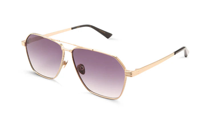 FIFTY SIX Gold Black w Grey Lenses