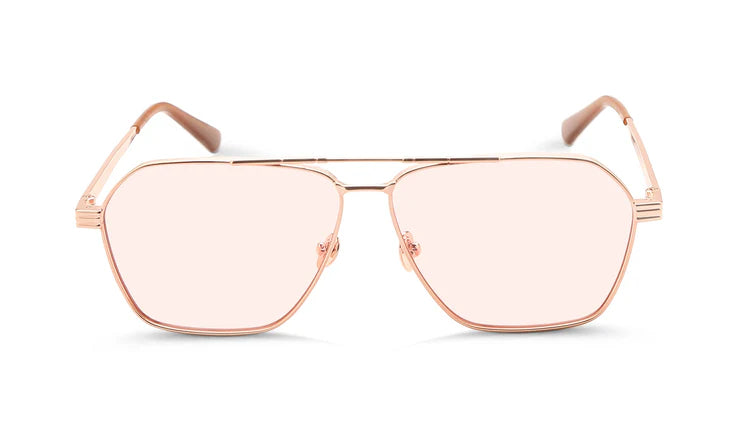 FIFTY SIX Rose Gold w/ Pink Lenses