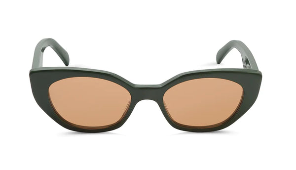 G.o.d. FORTY EIGHT Sage w Dark Brown Lens | Halcyon Atelier