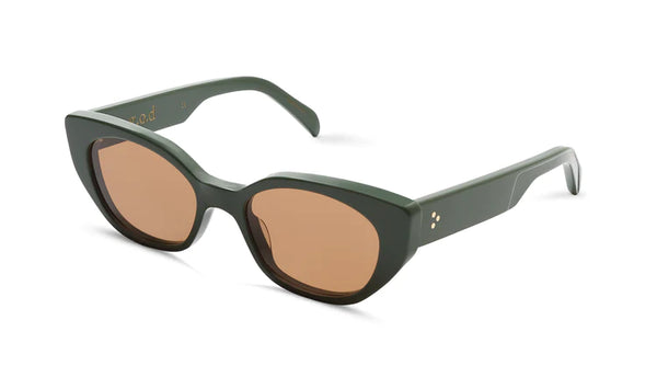 G.o.d. FORTY EIGHT Sage w Dark Brown Lens | Halcyon Atelier